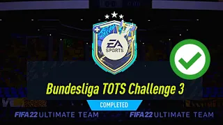 Bundesliga TOTS Challenge 3 Sbc (Cheapest Way - No Loyalty)