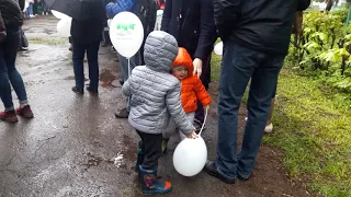 Свято на львівській дитячій залізниці!Червона рута,дощ і щасливі юні залізничники!