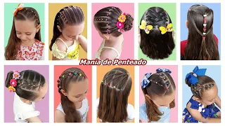 Lindos Penteados Fáceis para Meninas | Peinados para Niñas | Beautiful & Easy Hairstyles for Girls.💕