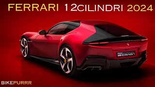 2024 Ferrari 12 Cilindri | V12 NA | HyperCar | Walk Around | All Detail | #ferrari #ferrariv12