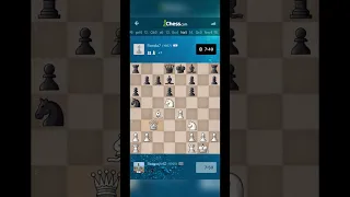 СПЁРТЫЙ МАТ КОНЁМ #chess #shortvideo #shorts