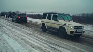 Mercedes Benz G63 AMG VS Volkswagen Touareg! Who will win?