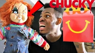 DO NOT ORDER THE CHUCKY HAPPY MEAL HE TRIED TO KILL ME OMG!!!!