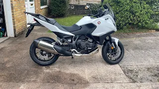 Crashed BMW and Honda NT 1100 review