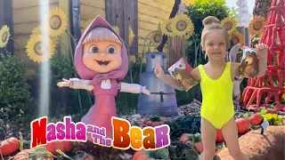 Сказочная страна Маша и Медведь в аквапарке The Land of Legends. Masha & The Bear Theme Park Turkey