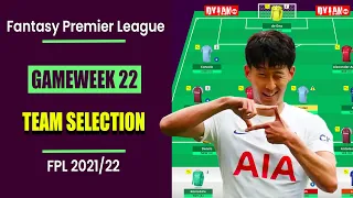 FPL Double Gameweek 22: Team Selection | Free Hit? | Fantasy Premier League Tips 2021/22