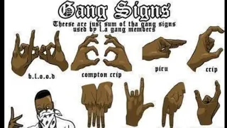 GANGS SIGNS AND MEANINGS (BLOOD CRIP AND CHICAGO) #gangster #signs #crip #blood #chicago #gangsigns