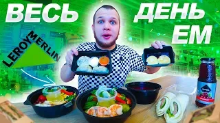 Весь день Ем продукты из Леруа Мерлен