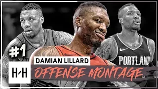 Damian Lillard MVP Montage, Full Offense Highlights 2017-2018 (Part 1) - Clutch Shots, DAME TIME!