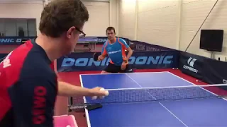 Hugo Calderano Forehand Dril