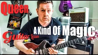 Queen - A Kind Of Magic - Guitar Lesson (Guitar Tab)