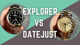 ROLEX 36mm Explorer & DateJust36 - Which One Should You Pick?