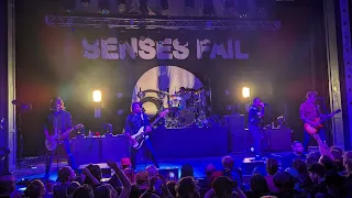 Senses Fail - Live at the Roxian Theater - Pittsburgh, PA - 9-20-2023 (FULL SHOW AUDIO)