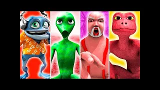 SPEED CHALLENGE Dame tu cosita & Crazy Frog Tricky Funny Dance Normal Fast Very Fast