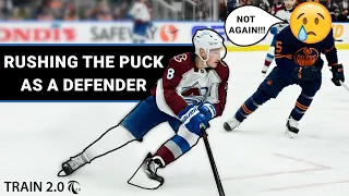 How to Rush The Puck as a Defensemen