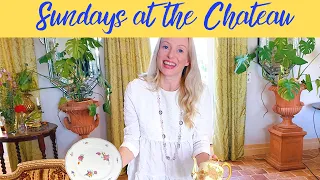 SUNDAYS AT THE CHATEAU: BERNARDAUD LIMOGES PORCELAIN