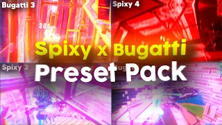 Spixy x Bugatti *FREE* Preset Pack || VEGAS PRO