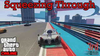 Squeezing Through - GTA 5 Stunt Races