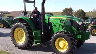 John Deere 6105M Tractor, Open Station 4x4! Sharp!