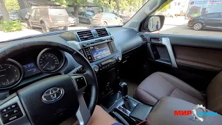 Toyota Prado 150 стерся руль, перешиваем в ателье Тойота Прадо перетяжка кожи