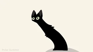 Distorted Cat But Animated