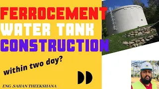 Construction of Ferrocement Water Tank