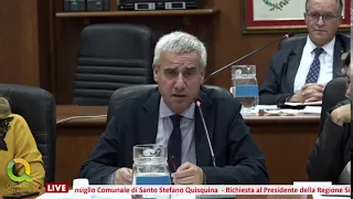 Seduta Consiglio Comunale di Santo Stefano Quisquina del 21/10/2022