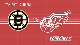 The Forecheck | 3/31 Detroit Red Wings vs. Boston Bruins