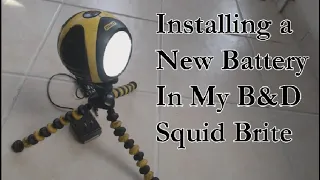 Replacing the Battery in my Stanley Squid Brite Work Light