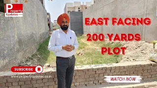 200 Yards East Facing Plot Near Subway Cafe Cofee Day Sec 127 Greater Mohali