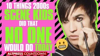 10 Things Scene Kids Did In The 2000s That NO ONE Would Do Today