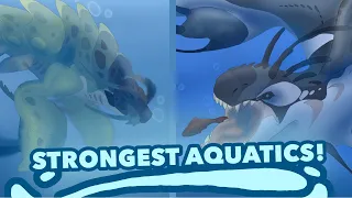 The Strongest Aquatics || Creatures Of Sonaria