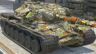 Strv K - 16.8 K Damage, 473 K Credits, Little Tank in Big Boss Mode, WoT Blitz Tier 10 Tank Gameplay