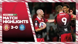 Stevenage 3-0 Wycombe Wanderers | Papa John's Trophy highlights