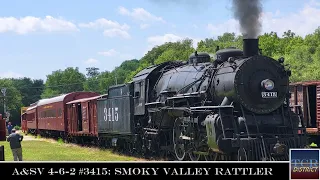 A&SV 4-6-2 #3415: Smoky Valley Rattler.