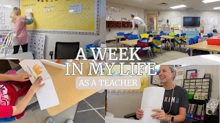 WEEK IN MY LIFE | preparing for parent teacher conferences, how we grade in kindergarten + more!