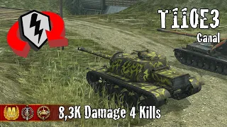 T110E3  |  8,3K Damage 4 Kills  |  WoT Blitz Replays