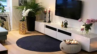 Modern TV Stand Decoration Ideas 2023 Living Room Interior Design TV Wall Mount Stand Ideas TV Units