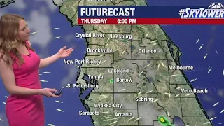 Tampa weather | warmer than average, mainly dry on March 7, 2024