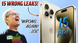 iPhone 15 Pro - Top 15 Leaks that DIDN'T Come True..