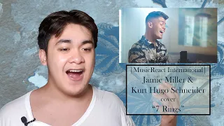 MusicReact International | Jamie Miller & Kurt Hugo Schneider cover "7 Rings" | Exemplary!