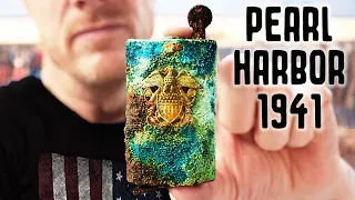 EXTREMELY RARE Lighter Restoration - World War II - Pearl Harbor