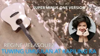 Regine Velasquez - Tuwing Umuulan at Kapiling Ka acoustic minus one karaoke cover