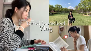 Eng) 로스쿨 Vlogㅣ연세대 로스쿨생 갓생 브이로그 ep.2 ㅣKorean Law school student