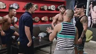 Matt Rizzo and Jamie Alvarez nearly come to blows