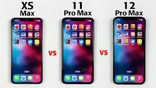 iPhone XS Max vs iPhone 11 Pro Max vs iPhone 12 Pro Max Speed Test & Benchmark Test in 2023!