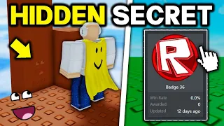 SECRET that NOBODY FOUND!! | Roblox Classic Event