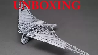 Zoukei-Mura Horten Ho-229 1:32 Flying Wing Unboxing & Review