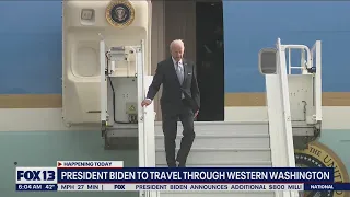 President Biden to travel through Western Washington | FOX 13 Seattle