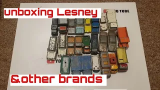 Lesney matchboxes unboxing with Lazi-low collectables.